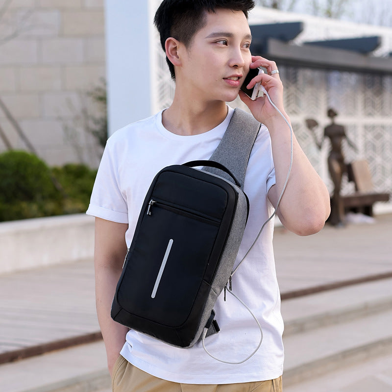 The Ultimate Anti-Theft USB Charging Chest Bag