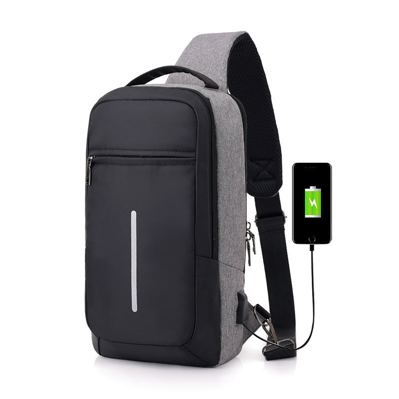 The Ultimate Anti-Theft USB Charging Chest Bag