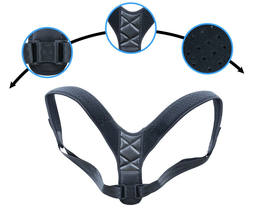 Medical Clavicle Posture Corrector Lower Back Correction Strap - Forward