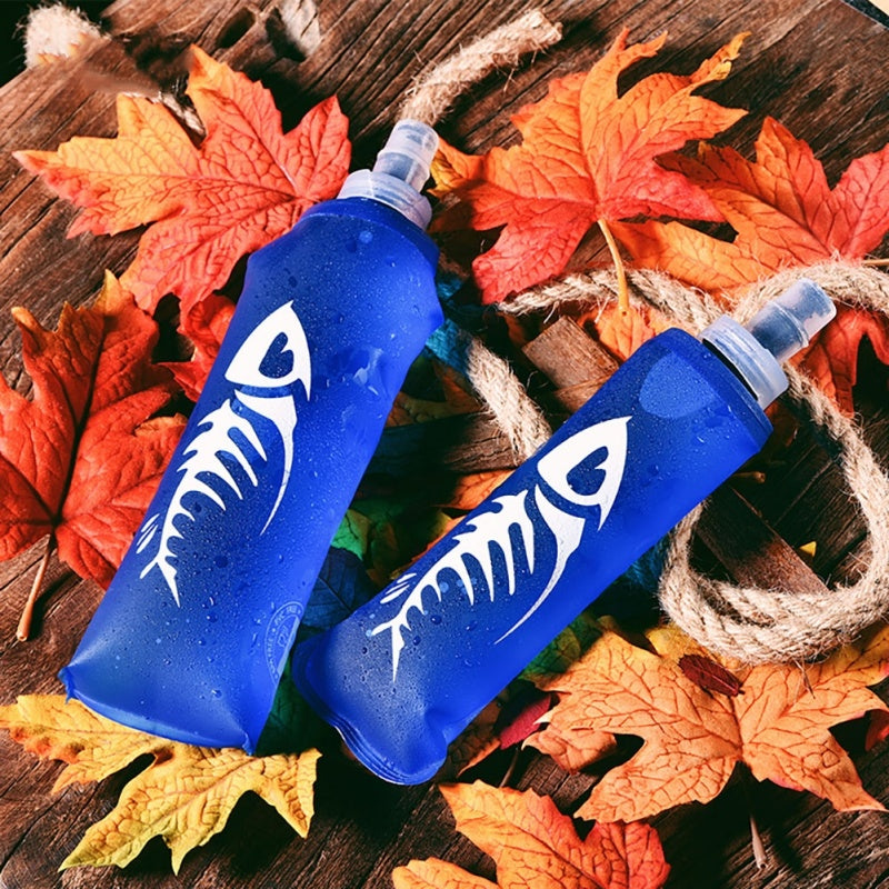 Zachte silicone drinkfles voor tijdens sporten of buitenactiviteiten