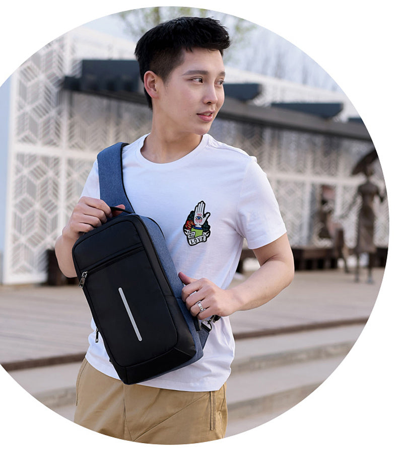 The Ultimate Anti-Theft USB Charging Chest Bag