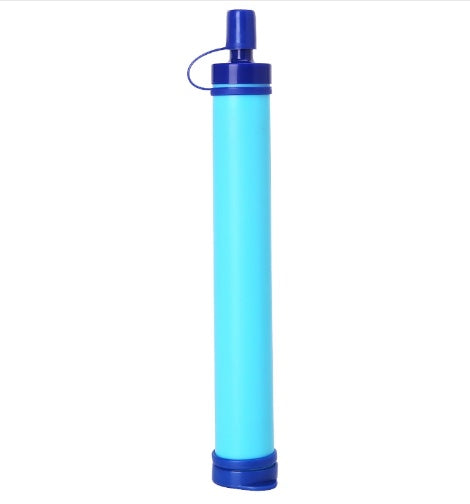 Water filter straw for hiking, travel, and survival - Forward
