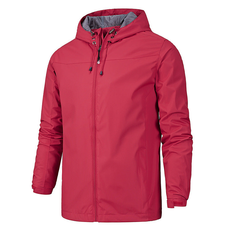 Outdoor Windproof And Waterproof All Season Mountaineering Jacket Jacket For Men - Forward