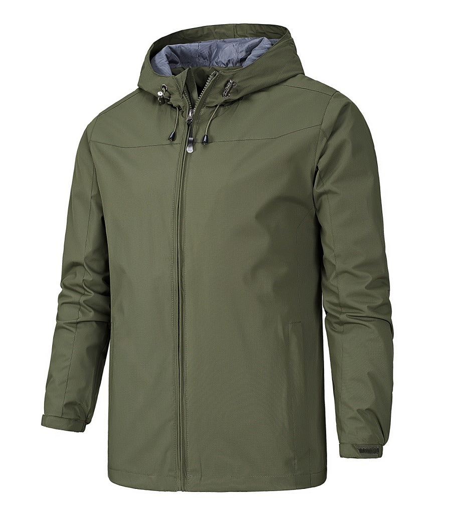 Outdoor Windproof And Waterproof All Season Mountaineering Jacket Jacket For Men - Forward