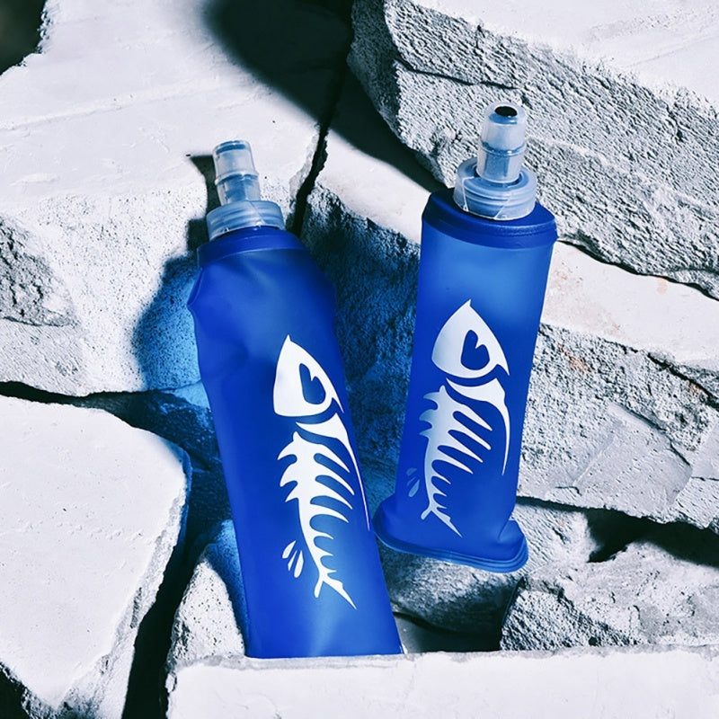 Zachte silicone drinkfles voor tijdens sporten of buitenactiviteiten