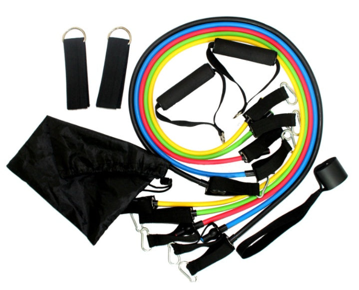 Durable 11-piece fitness set - Forward