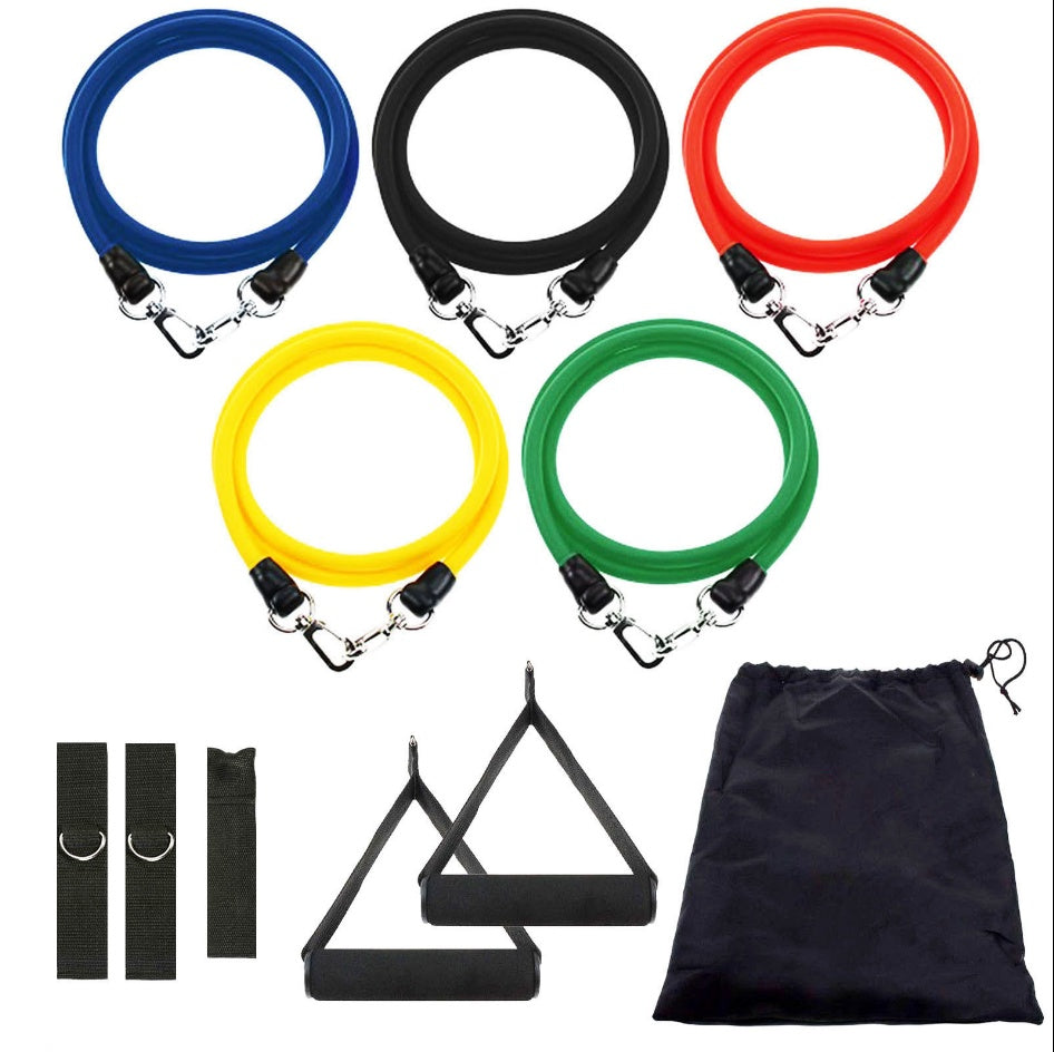Durable 11-piece fitness set - Forward