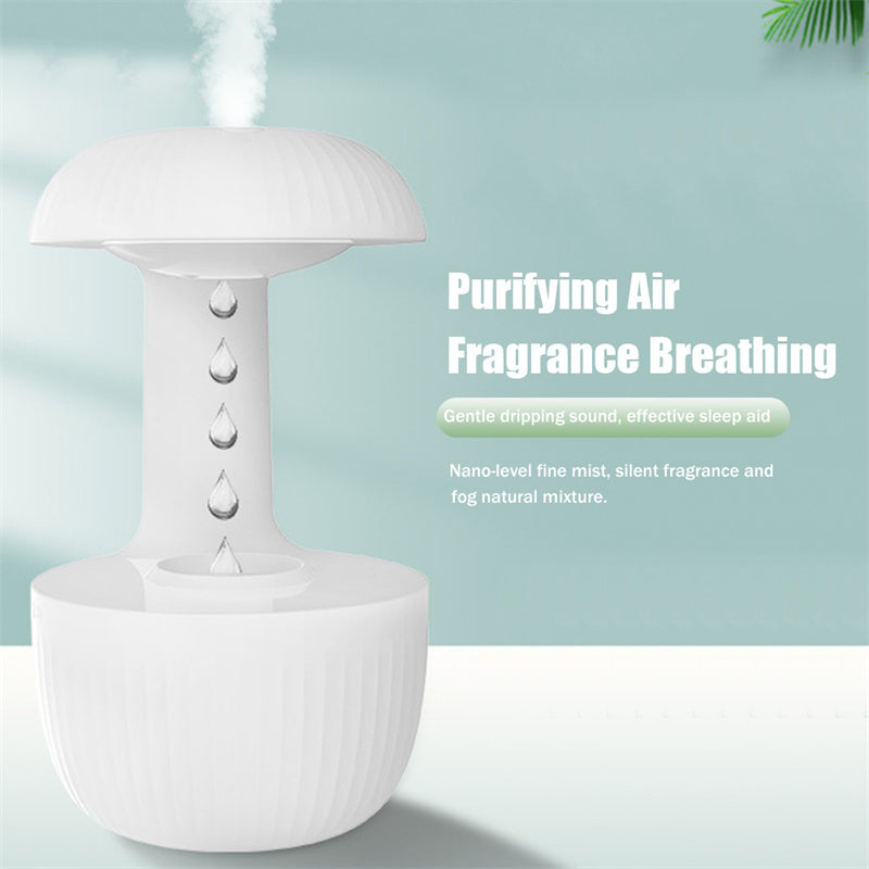 Anti-Gravity Air Humidifier; Silent Cool Mist for Home & Office - Forward