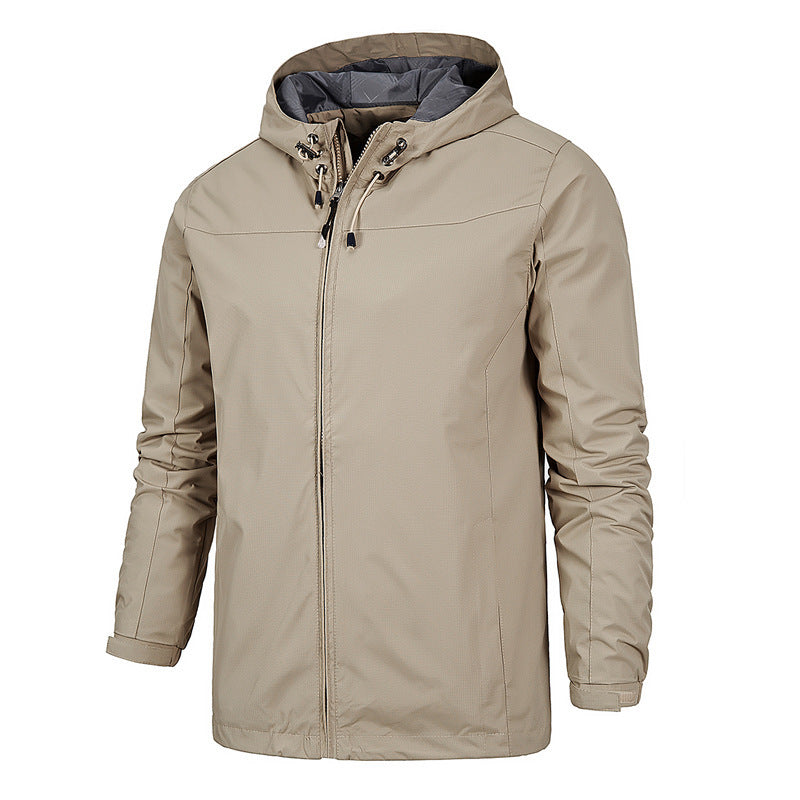 Outdoor Windproof And Waterproof All Season Mountaineering Jacket Jacket For Men - Forward