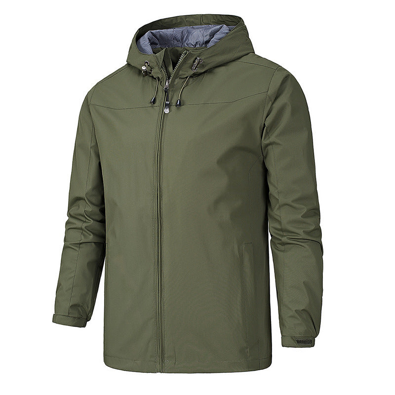 Outdoor Windproof And Waterproof All Season Mountaineering Jacket Jacket For Men - Forward
