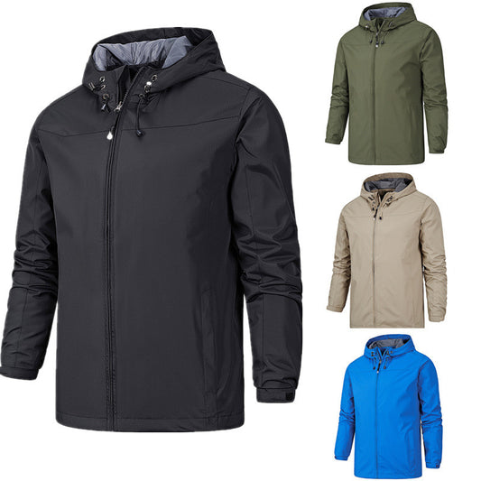Outdoor Windproof And Waterproof All Season Mountaineering Jacket Jacket For Men - Forward