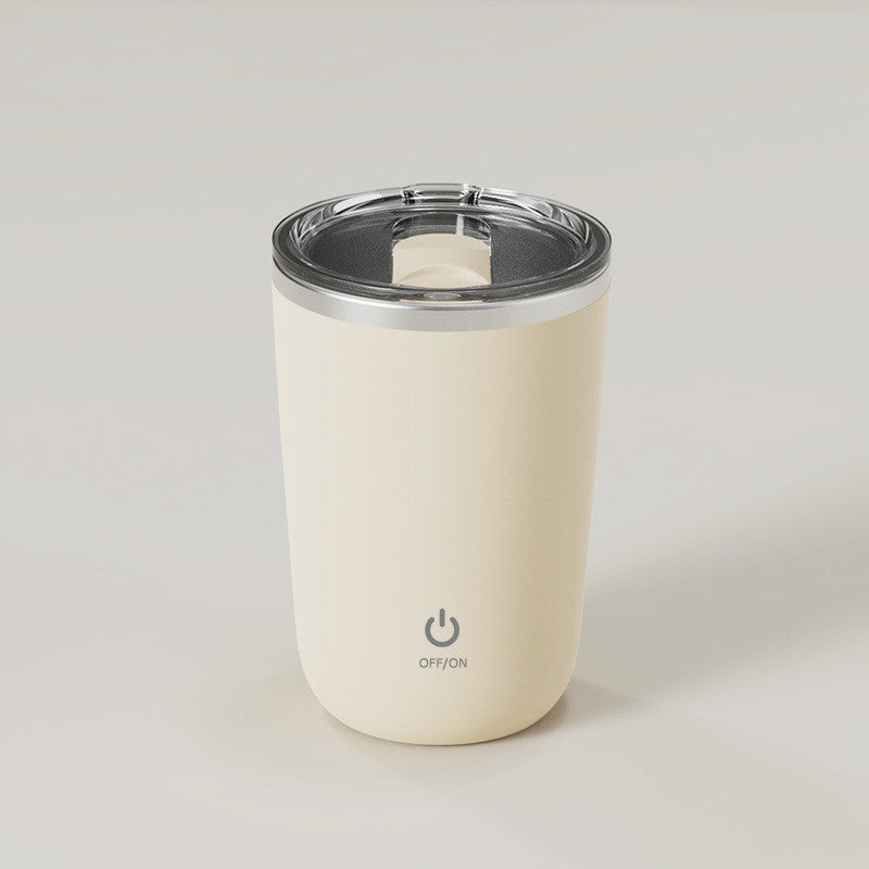 Convenient self-stirring mug