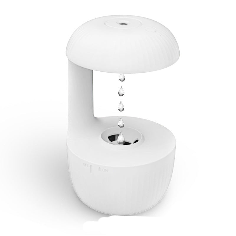 Anti-Gravity Air Humidifier; Silent Cool Mist for Home & Office - Forward
