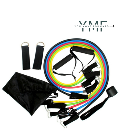 Durable 11-piece fitness set - Forward