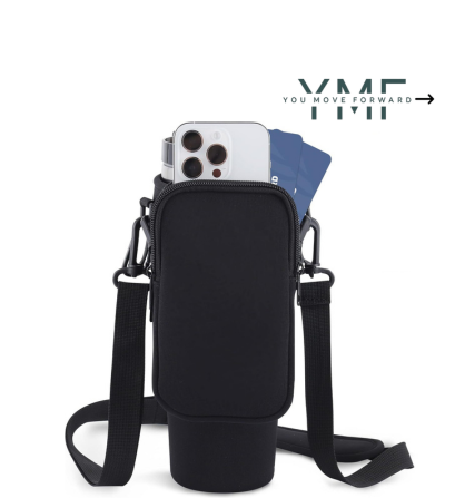 Handige draagtas voor drinkfles, telefoon of andere items - Forward