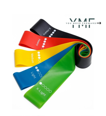 Yoga Resistance Rubber Bands Indoor Outdoor Fitness Equipment 0.35mm-1.1mm Pilates Sport Training Workout Elastic Bands - Forward