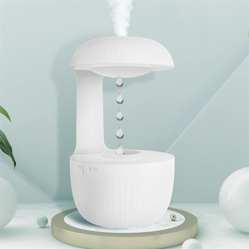 Anti-Gravity Air Humidifier; Silent Cool Mist for Home & Office - Forward